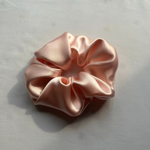 Handmade Mulberry Silk Scrunchie | 40 Momme | Zero Damage Hair Tie for Women